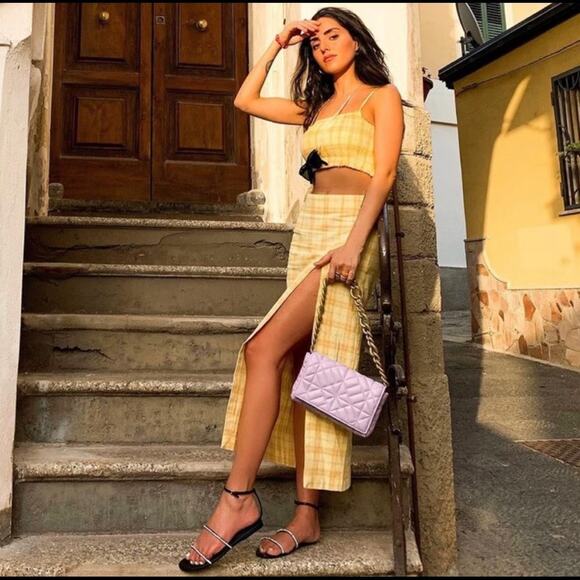 Zara blogger favorite plaid midi skirt - Picture 7 of 13